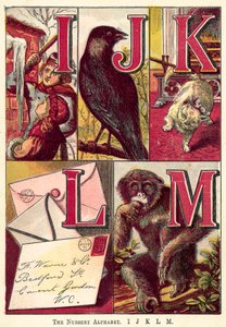 Het Kinderalfabet, I, J, K, L, M